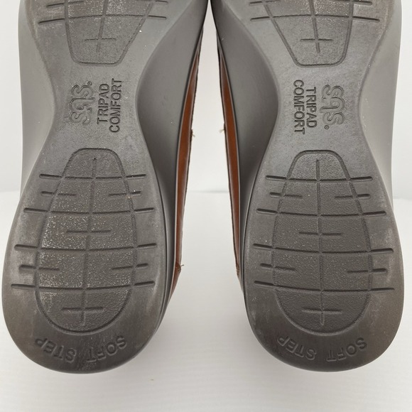SAS Women's Roamer Slip-on Shoes‎ Size 8.5 M Brown Comfort Mary Jane - Picture 9 of 10
